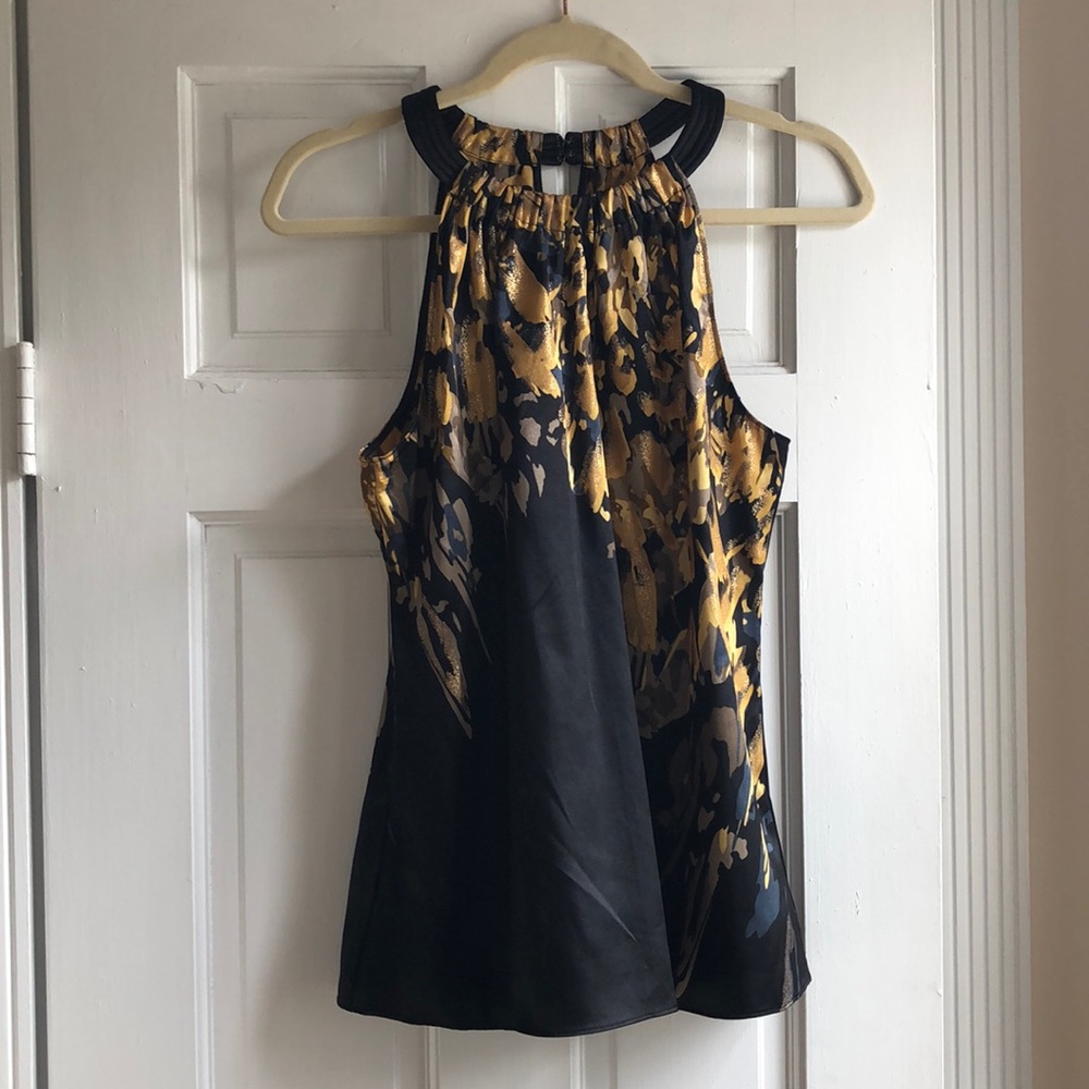 T Tahari Halter Blouse